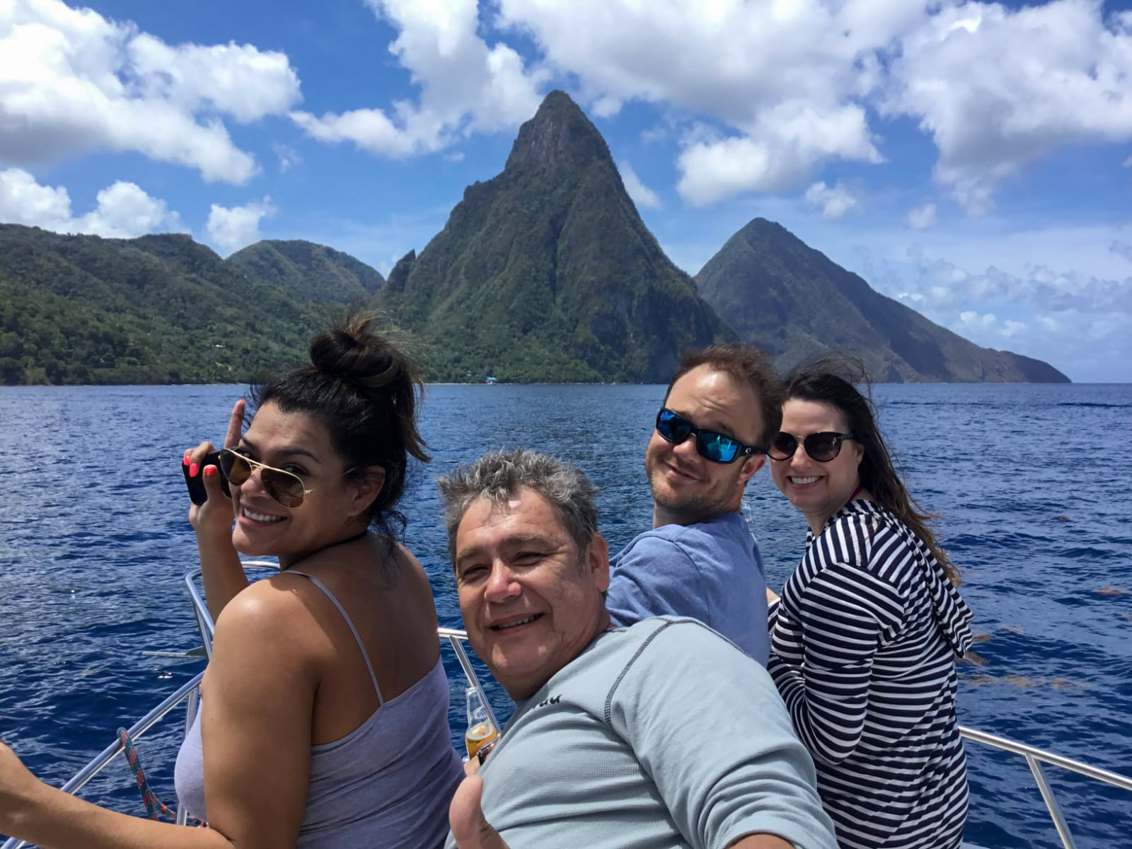 Private St Lucia boat tour with T Nole Boat Tours